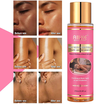 AILKE Carotene Brightening Body Oil: Vitamin E, Rose Oil, Smooth Skin