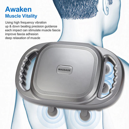 22-Head Fascia Gun – High Frequency Vibration Massage Gun