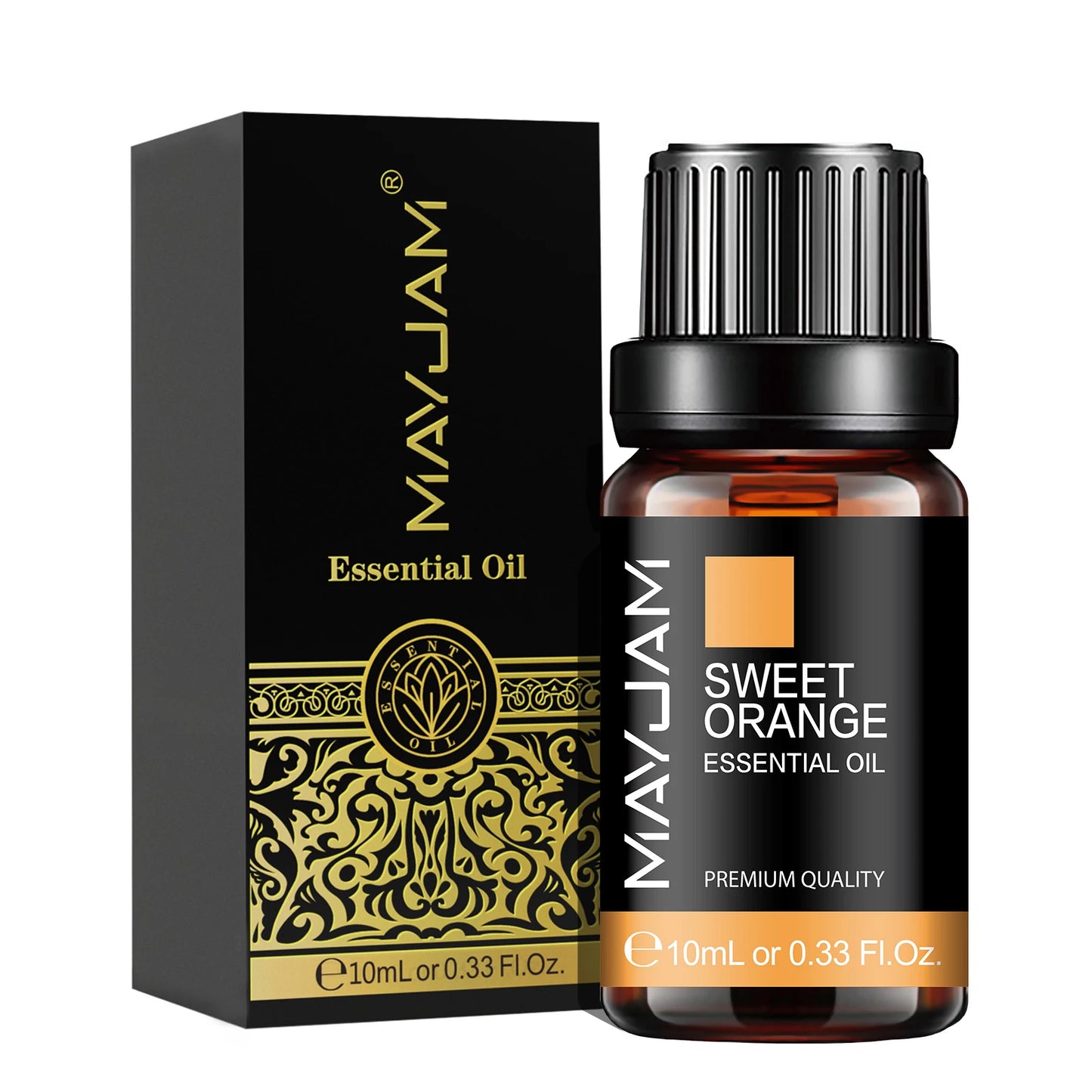 MAYJAM Essential Oils Set – Citronella, Jasmine, Eucalyptus, Sweet Orange & More
