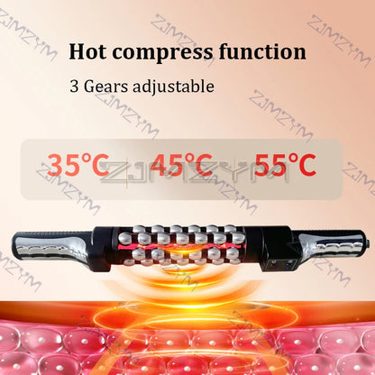 Relaxed Red Light Heated Massage Roller