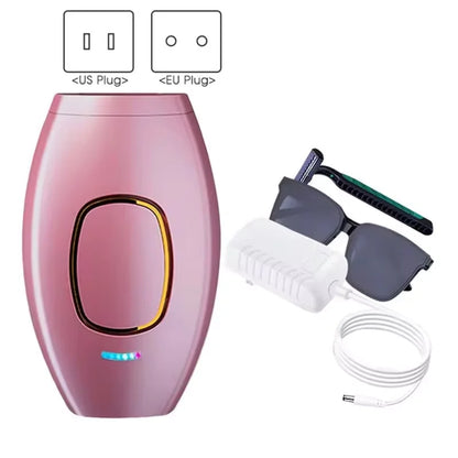 NEW IPL Hair Removal Device – 500,000 Flashes Permanent Painless Epilator for Women Body & Bikini