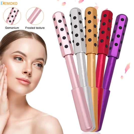 24 Germanium Face Massage Roller – Acupoint Gua Sha Beauty Tool