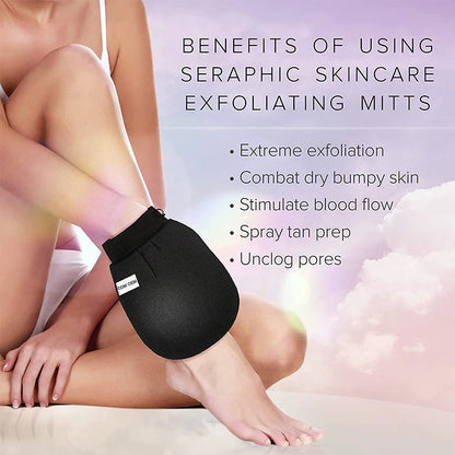Moroccan Hammam Exfoliating Glove – Body & Facial Bath Scrub Mitt