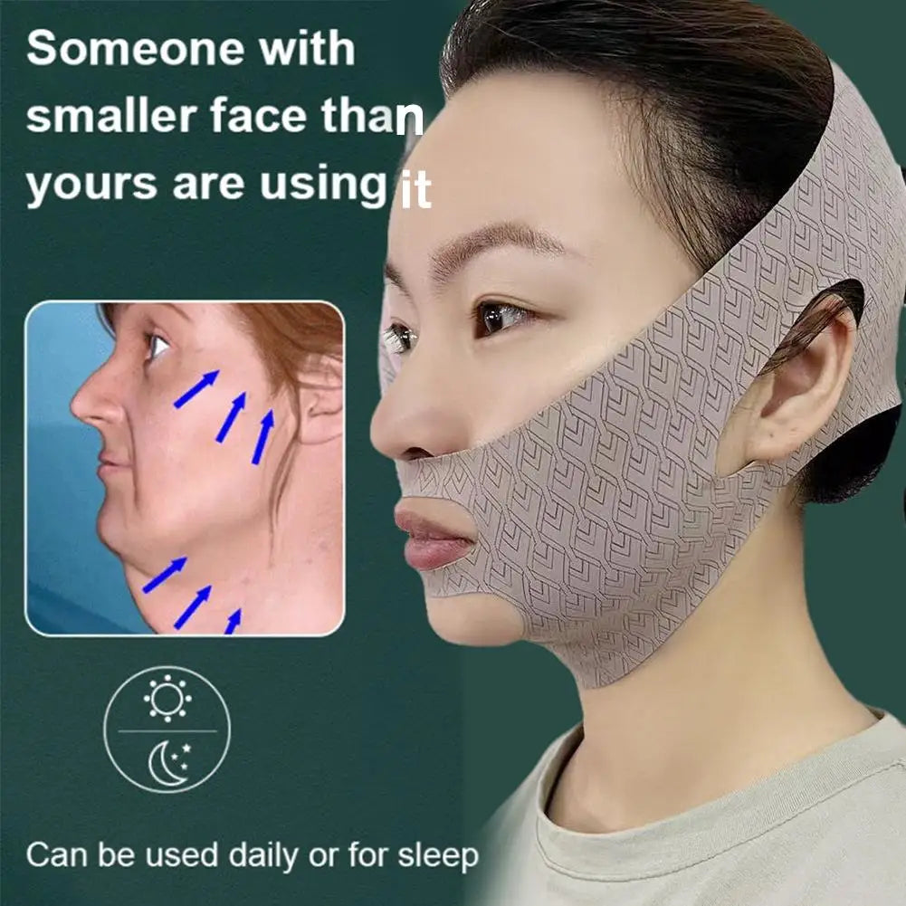 Chin Up V-Line Face Shaping Mask – Slimming & Lifting Facial Sleep Strap