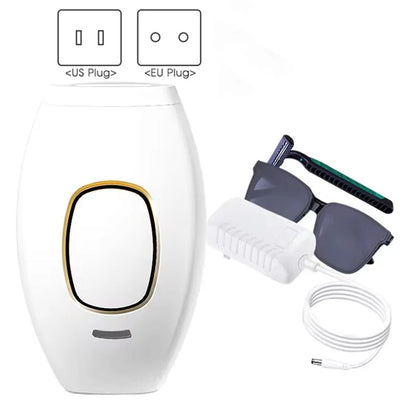 NEW IPL Hair Removal Device – 500,000 Flashes Permanent Painless Epilator for Women Body & Bikini