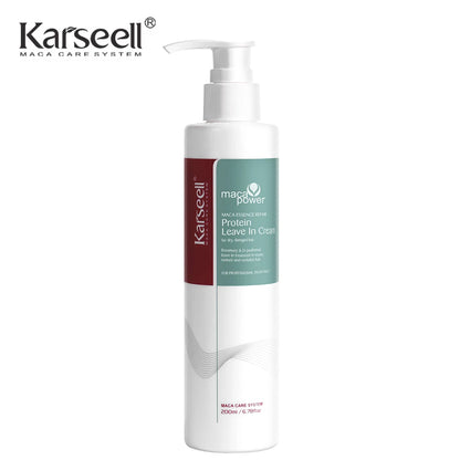 Karseell Leave-In Conditioner Protein Cream – Repair & Nourish Dry, Damaged Hair with Natural Organic Essences