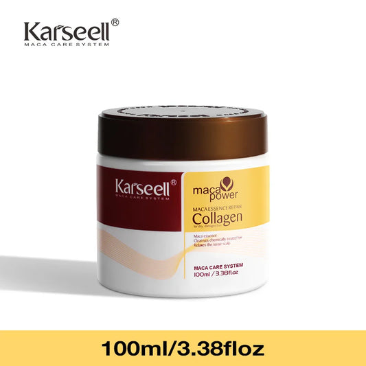 Karseell Collagen Hair Treatment 100ML – Deep Repair Argan Oil Conditioning Mask