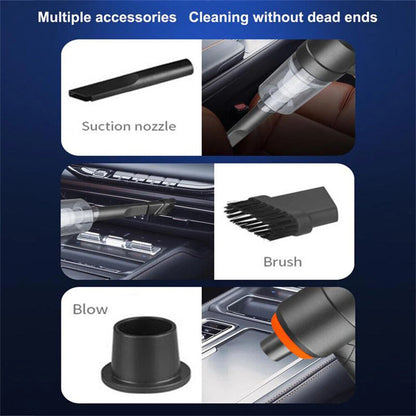 Portable Car Wireless Vacuum Cleaner Powerful Suction Handheld Vacuum Cleaner High Power for Car Home