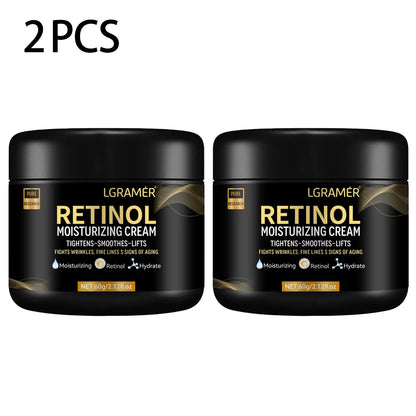 Men's Retinol Face Moisturizer – Anti-Wrinkle, Pore Minimizer & Brightening Cream