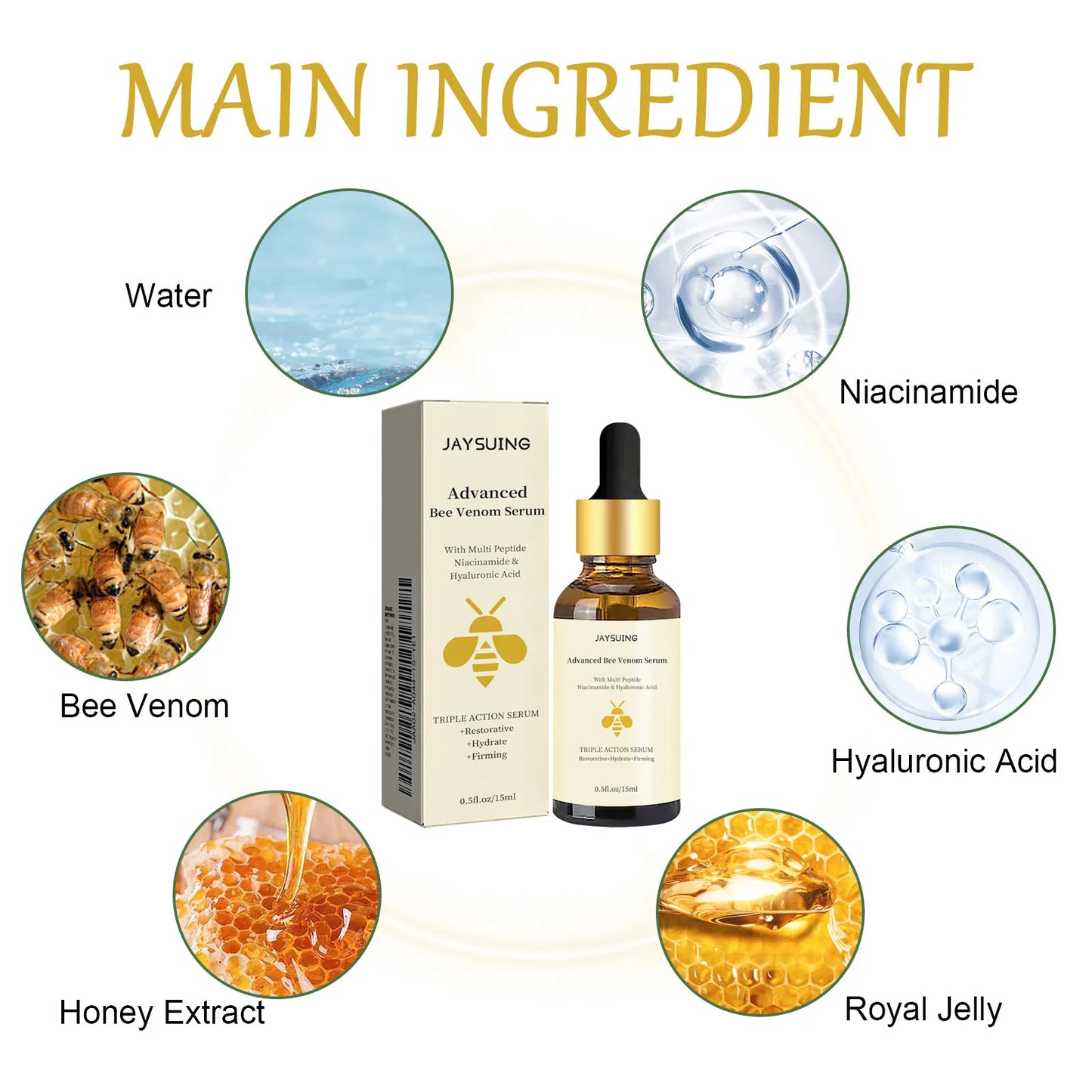 Bee Venom Facial Serum – Anti-Wrinkle Essence