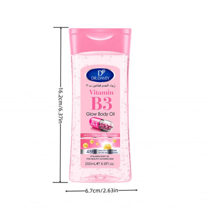 DR.DAVEY Vitamin B3 Body Oil – Nourishing Massage Care