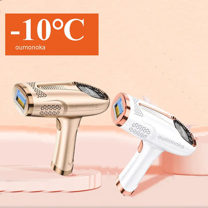 Permanent Laser Hair Removal Bikini Women's IPL Depilator & Men's Shaver