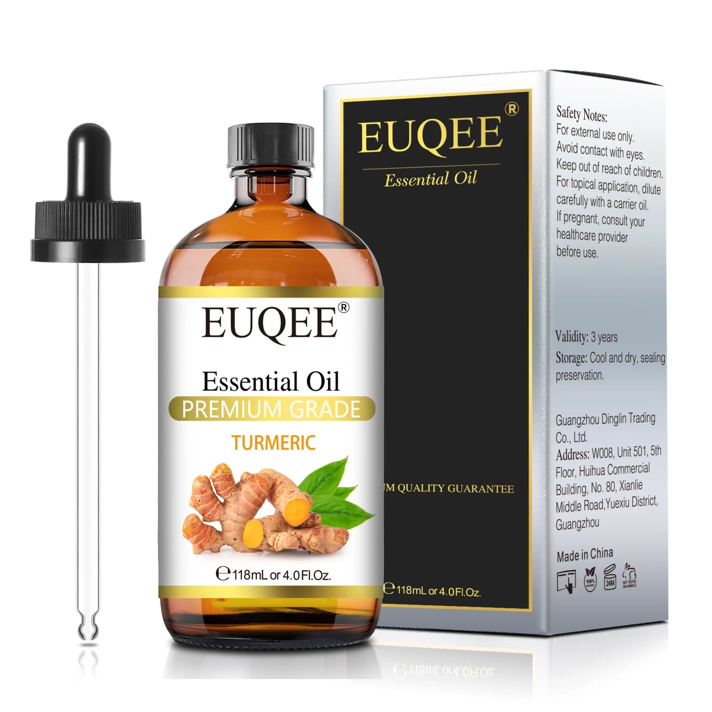 EUQEE 4oz Essential Oil – Aromatherapy, Diffuser & Candle Making