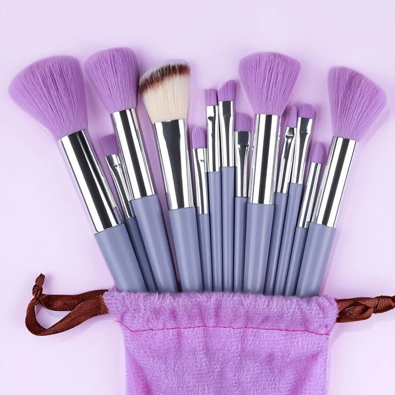 8-29Pcs Professional Makeup Brush Kit – Soft Eyeshadow & Foundation Brushes