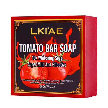 LKIAE Tomato Handmade Soap – Natural Whitening & Oil Control Bar