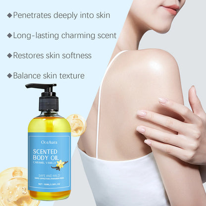 Vanilla Body Massage Oil – Relax & Nourish