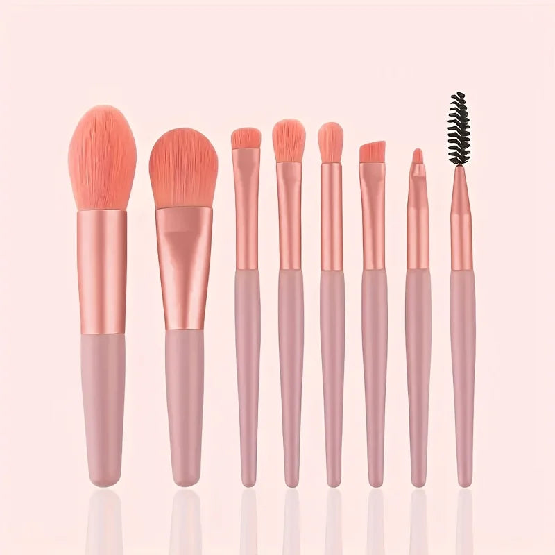 8-29Pcs Professional Makeup Brush Kit – Soft Eyeshadow & Foundation Brushes