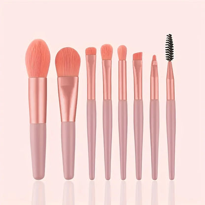 8-29Pcs Professional Makeup Brush Kit – Soft Eyeshadow & Foundation Brushes