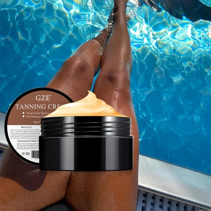 GZE Self Tanning Cream – Natural Sunless Bronzing Lotion