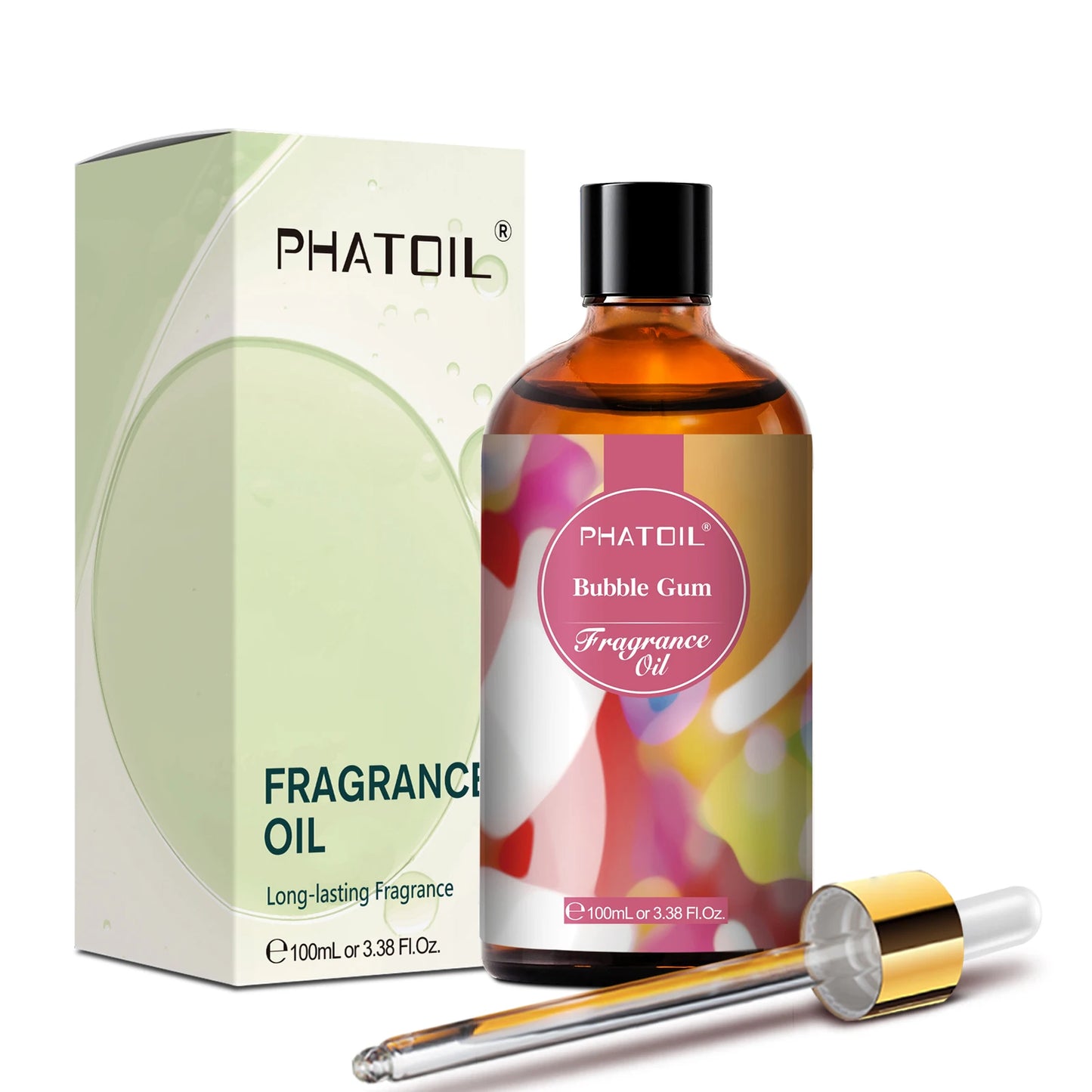 PHATOIL Fragrance Oil 100ml – Fresh Linen, Bubble Gum, Baby Powder, Angel