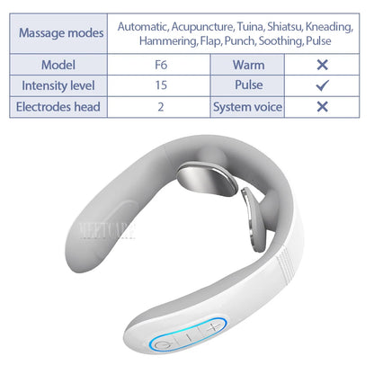 Electric Smart Neck & Back Pulse Massager