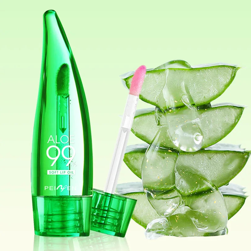 99% Aloe Vera Color Changing Lip Balm – Long-Lasting Moisture & Transparent Lip Care