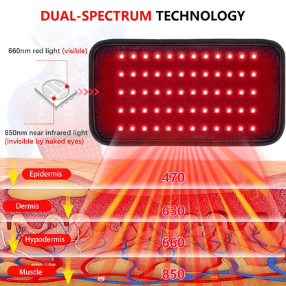 LED Red Light Therapy Band