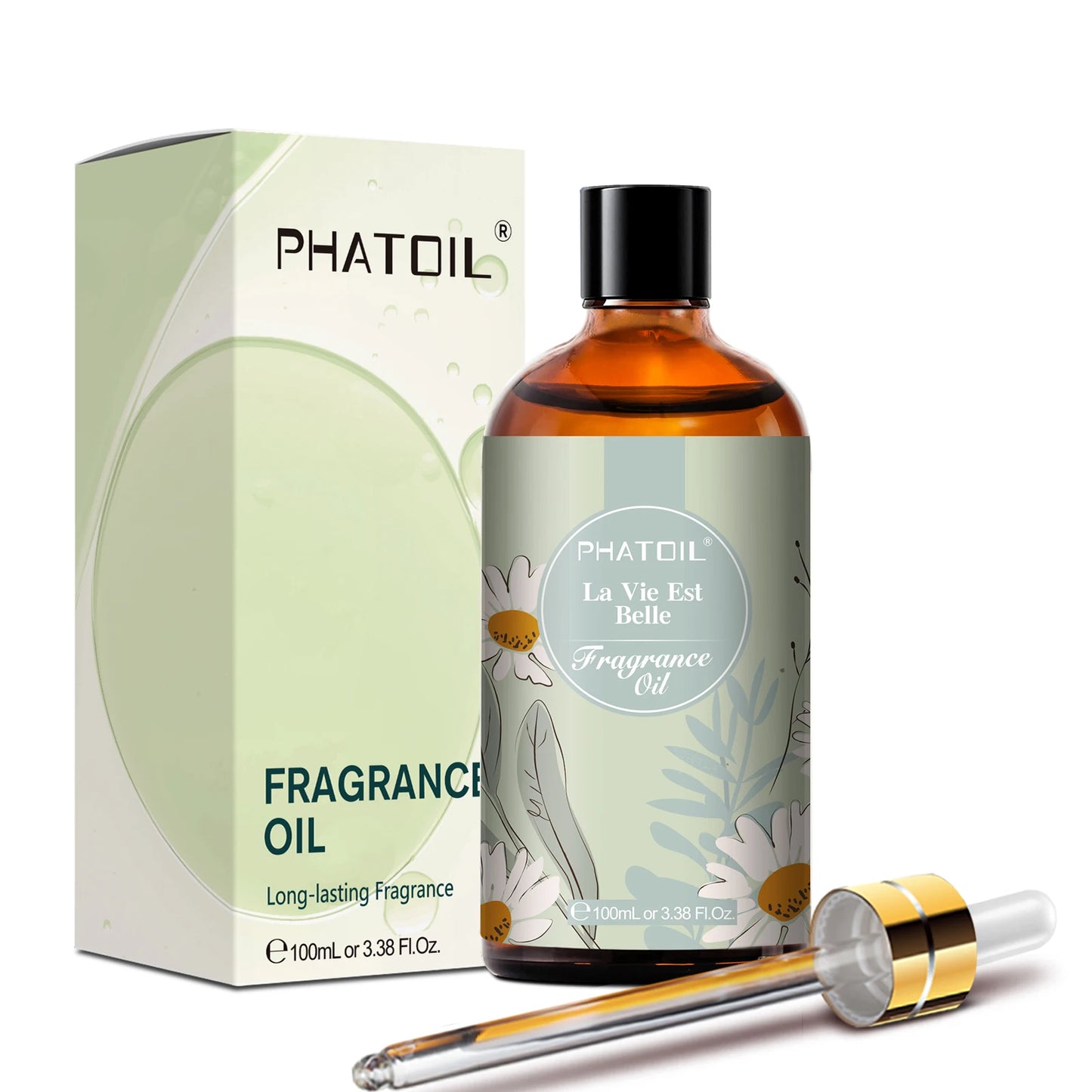 PHATOIL Fragrance Oil 100ml – Fresh Linen, Bubble Gum, Baby Powder, Angel