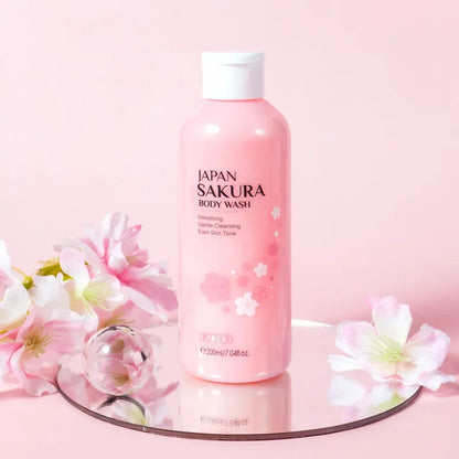 LAIKOU Sakura Shower Gel – Moisturizing & Long-Lasting Fragrance