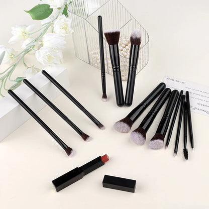 14PCS Soft Fluffy Makeup Brush Set – Foundation, Blush & Eyeshadow