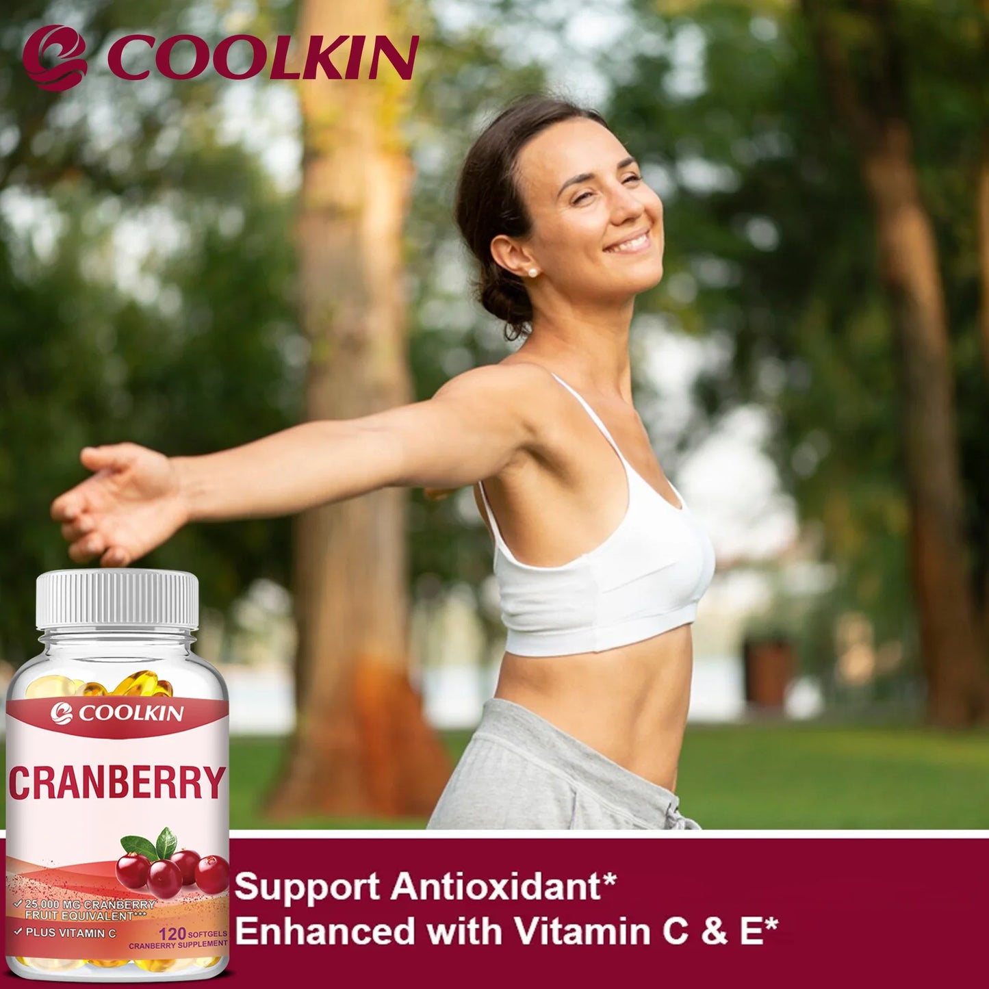 Cranberry + Vitamin C – Urinary & Immune Support