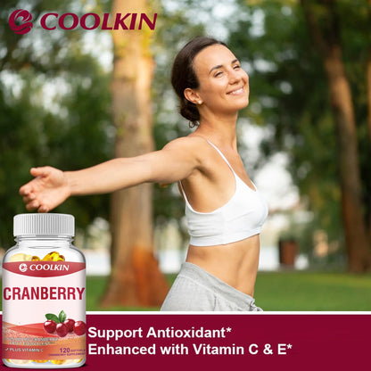 Cranberry + Vitamin C – Urinary & Immune Support