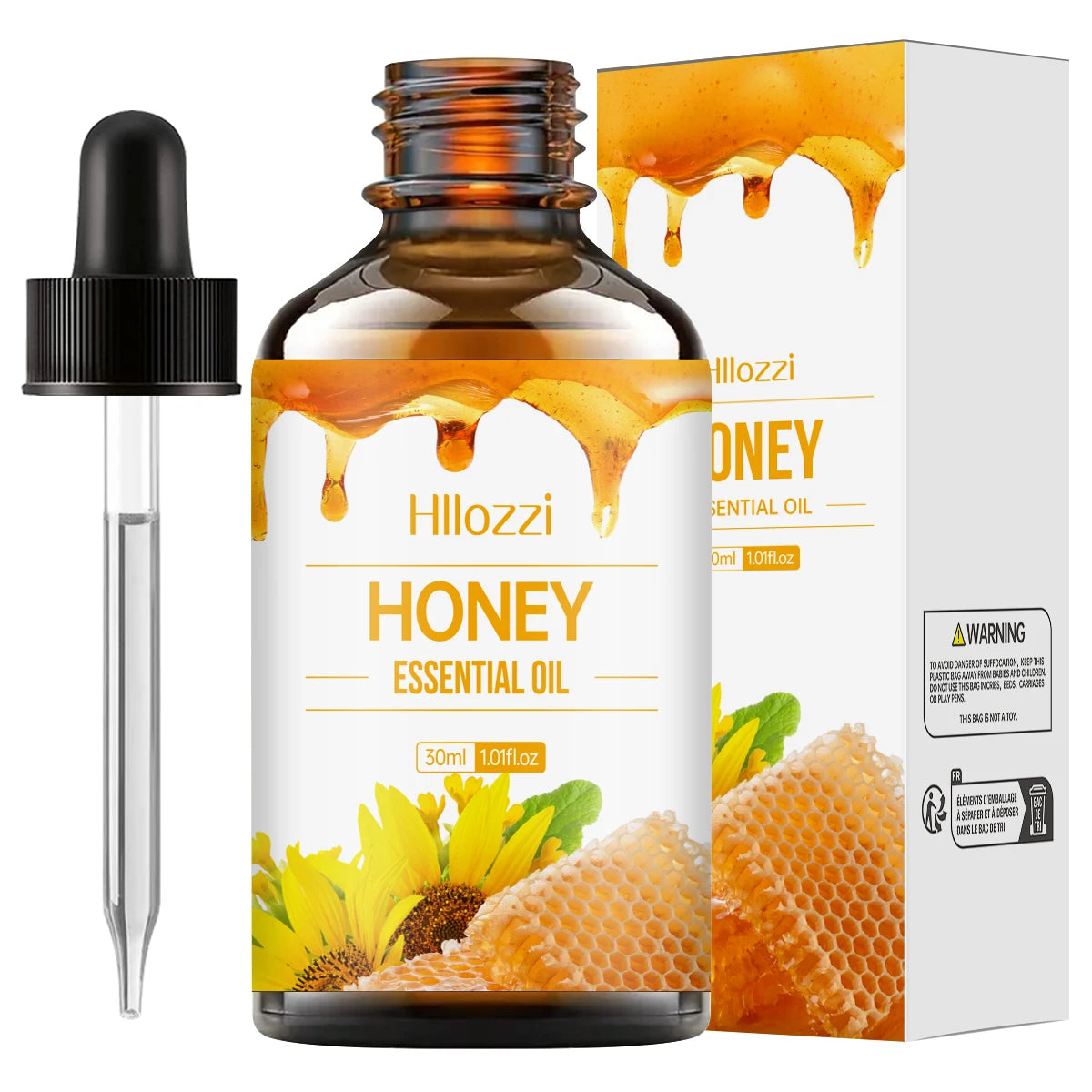 Honey Essential Oil 30ml – Skin & Hair Care, Massage & Aromatherapy