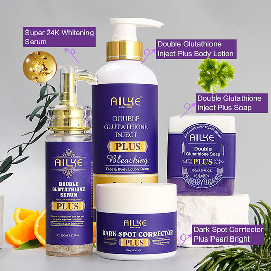 AILKE Glutathione Bleaching Cream: Advanced Lightening Lotion for Inner Thigh, Bikini Area & Underarms