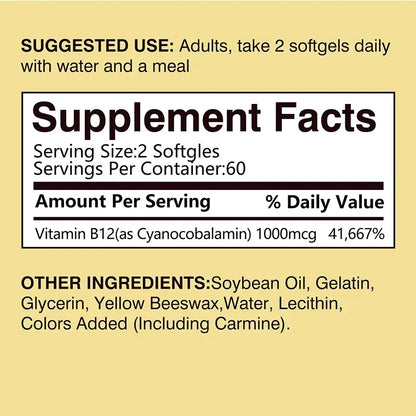 Vitamin B12 – Energy