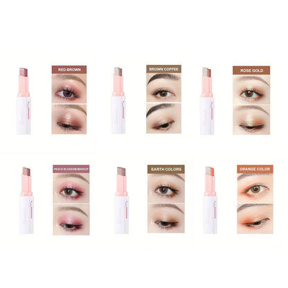 Two-Color Gradient Eyeshadow Stick – 3D Natural Long-Lasting Makeup