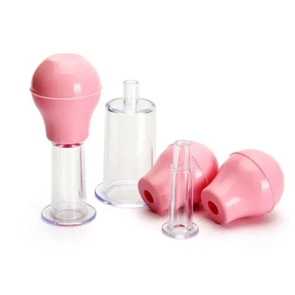 Facial Massage Vacuum Cups – Anti-Cellulite Rubber Cupping Set