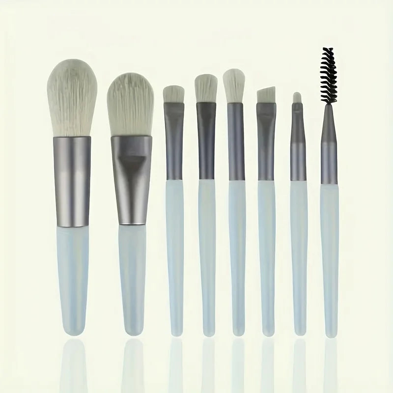 8-29Pcs Professional Makeup Brush Kit – Soft Eyeshadow & Foundation Brushes