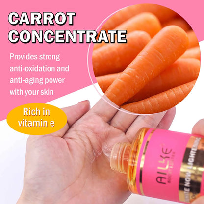 AILKE Carotene Brightening Body Oil: Vitamin E, Rose Oil, Smooth Skin
