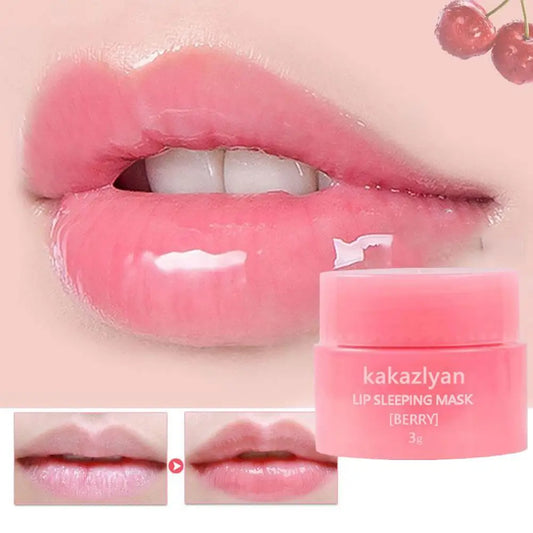 Jelly Lip Balm with Fruity Fragrance – Moisturizing Lip Gloss & Lip Care Mask