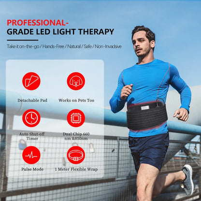 LED Red Light Therapy Band