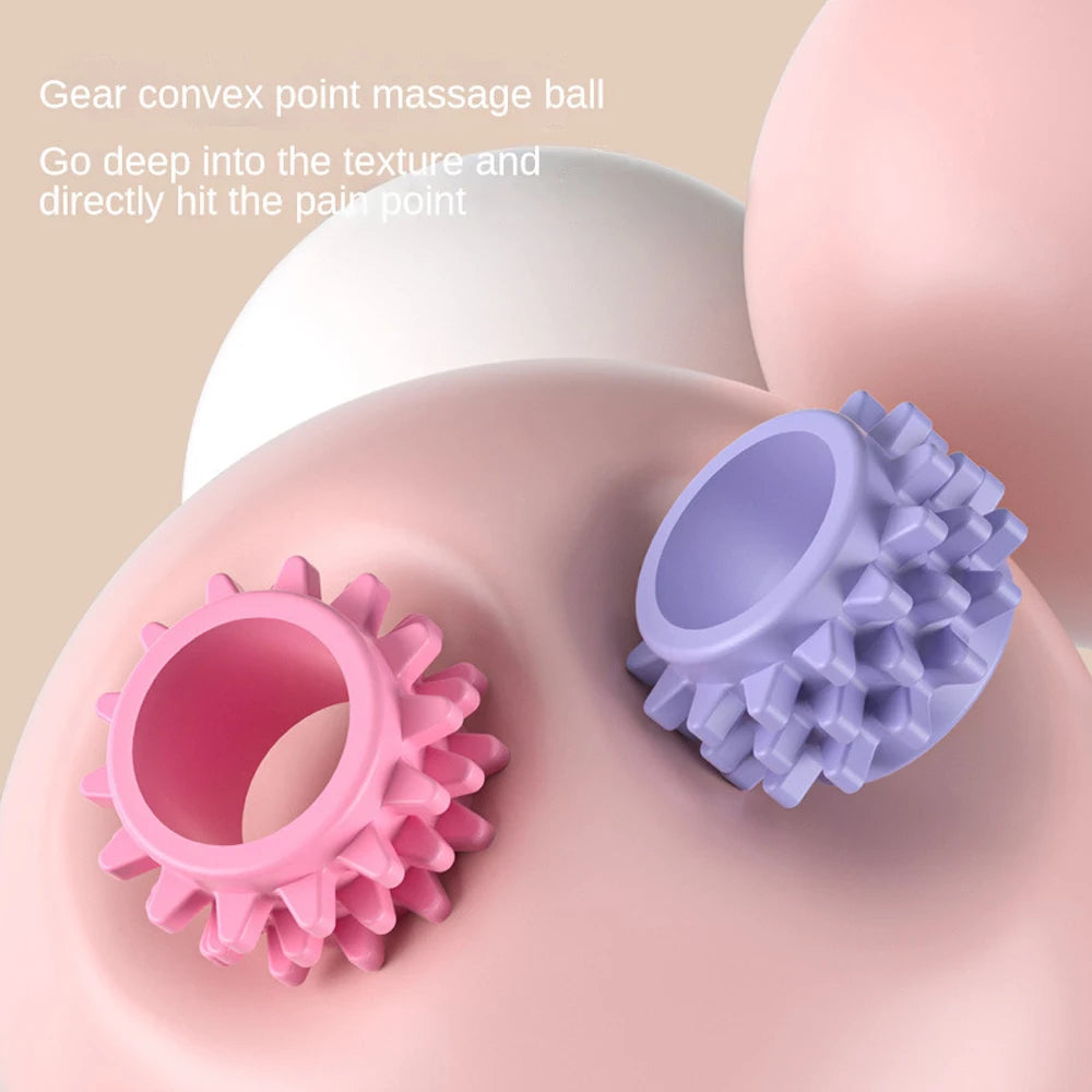 Leg Massager Roller – 12-Wheel Full Body Manual Massager