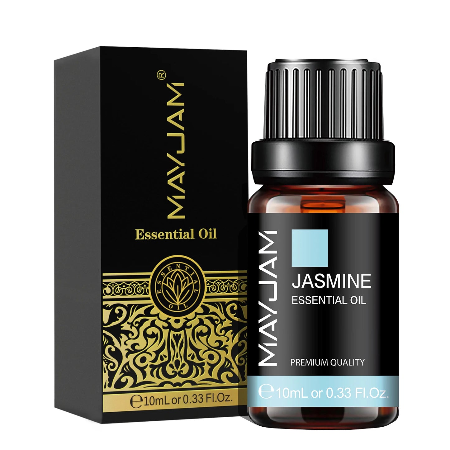 MAYJAM Essential Oils Set – Citronella, Jasmine, Eucalyptus, Sweet Orange & More