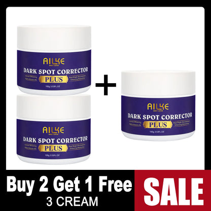 AILKE Dark Spot Remover & Whitening Cream: Fast-Absorbing, Non-Greasy Facial Solution for Men & Women (100ml)