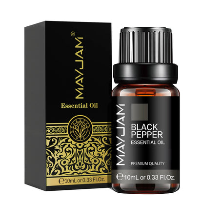MAYJAM Essential Oils Set – Citronella, Jasmine, Eucalyptus, Sweet Orange & More