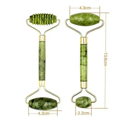 Natural Jade Gua Sha Face Massager – Facial & Eye Care SPA Tool