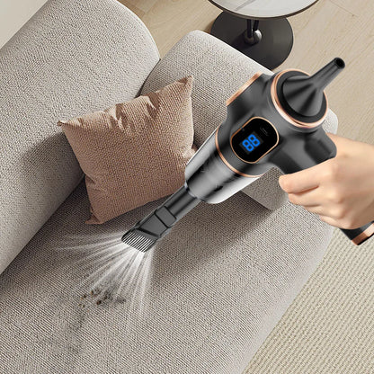 ABS Wireless Car Vacuum Cleaner – Mini High-Power Household & Office Cleaner
