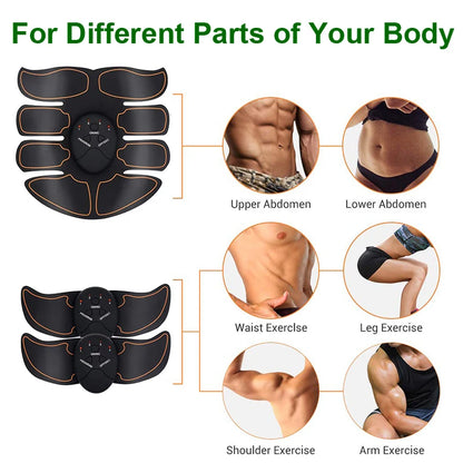 Wireless EMS Muscle Stimulator – ABS & Hip Trainer Body Slimming Massager