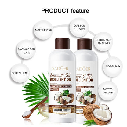 Coconut Massage & Body Oil – Skin & Hair Care
