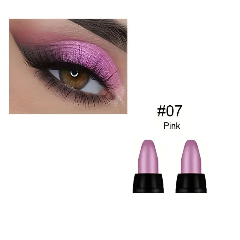 16-Color Pearlescent Eyeliner – Glitter Waterproof Long-Lasting Eye Makeup